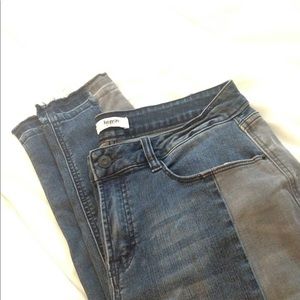Two tone Kensie skinny jeans